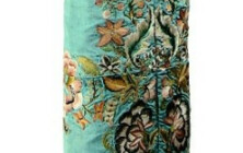 Taufkleid, mit Chinoiserien verziert (Muster nach Chinesischem Vorbild), Seide, 18. Jahrhundert Taufkleid