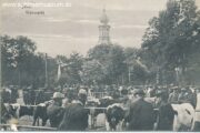 Der Viehmarkt um 1900.