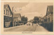 Die Bismarckstraße um 1914.