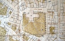 Kirchplatz als Friedhof 1768