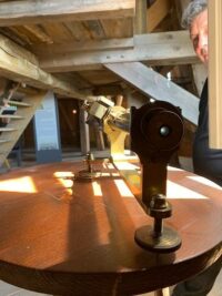 Heliotrop im Einsatz: ein Sonnenstrahl im Schlossturm