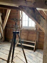 Theodolit auf dem Schlossturm<br /> 