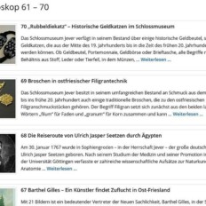 Screenshot der Seite "Kaleidoskop".