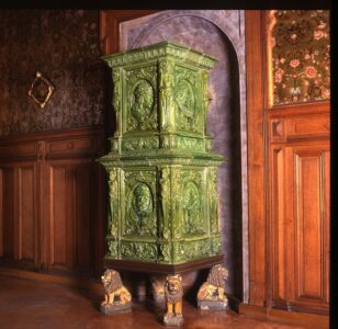 Kaminofen im Vorzimmer zum Audienzsaal Schloss Jever