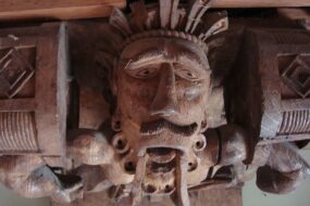 Detail Kassettendecke Audienzsaal Schloss Jever