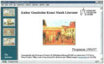Die erste Startseite der Homepage des Schlossmuseums Jever vom August 1996.