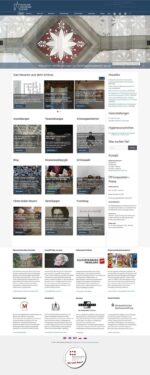 2021: Die aktuelle Startseite der Homepage des Schlossmuseums Jever.