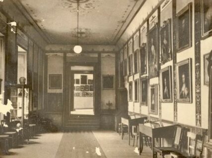 Die fürstliche Galerie als bürgerlicher Ausstellungsraum, Photo um 1930