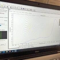 Abb. 05 Beispiel einer Korngrößenverteilungskurve einer Bodenprobe