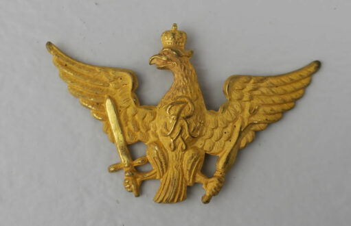 Dienstadler der kaiserlichen Forstbeamten in Elsass-Lothringen (Inv.-Nr. 03860).