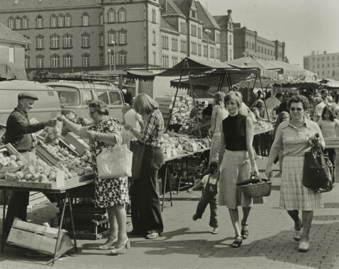 Wochenmarkt 1974